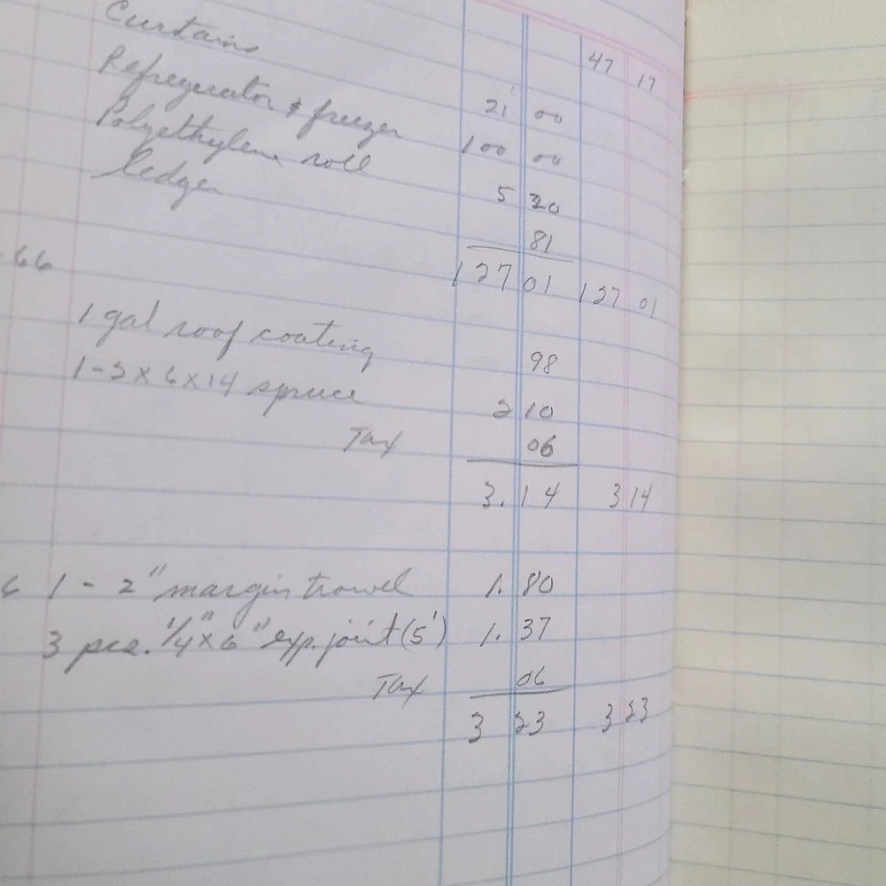 Vintage 1960s S.E.‎ Ledger Miniature Hard Cover 124 Pages + Index